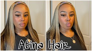 The Best Quality Headband Wig Ever!! Ft. Atina Hair