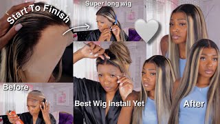 Best Highlighted 26 Inch Wig Install Ever  | Megalook | Eva Williams