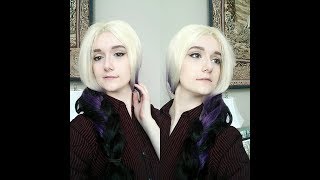 Heahair Ombre Blonde Purple Synthetic Lace Front Wig Hs0008 Collection Review