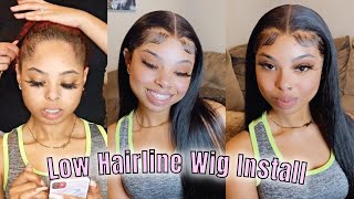 Low Hairline Wig Install | Ft. Oulaer | Amazon Human Hair Wig