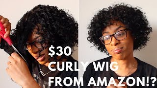 I Got Scissor Happy  | $30 Curly Wig From Amazon!?