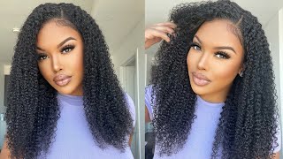 Super Natural Curly Kinky Undetectable Lace Wig That You'Ll Love! Ft Luvmehair