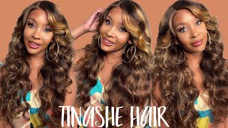 It'S Giving Beyonce! Blonde Highlight Body Wave Wig| Ft. Tinashe Hair