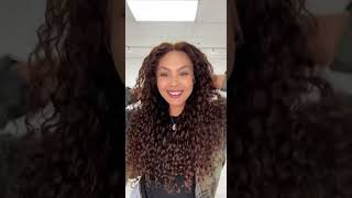 Curly Lace Front Wig With A Detailed Hairline!! #Wigs #Shorts