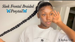 Frontal Braided Ponytail |