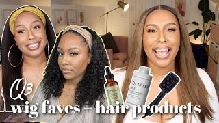 Q3 Wig Faves! | + Wig & Natural Hair Supplies + Hair Growth Journey Update! | @Theheartsandcake90