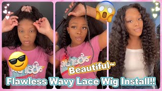 Review For Curly Wig 5X5 Hd Lace Wig Install | 22Inch Hairstyle Ft. #Elfinhair Honest Review
