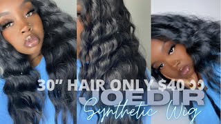 Sis  | 30 Inch Hair For $40 | Joedir Lace Front Synthetic Wig | Amazon Wig Company