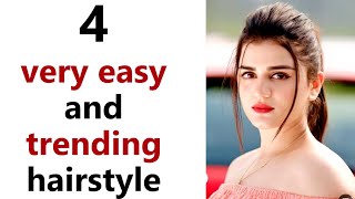 4 Easy &  Trending Hairstyle For Girls - Easy Hairstyle