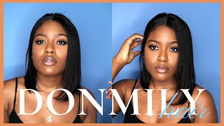 The Most Natural Bob Styled Wig Ever | Amazon Donmily Hair || Mama L