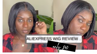 Cheap 8" Short Bob Under $50 | Aliexpress Hair Wig Review & Unboxing | Keywear | Ruth Nanda