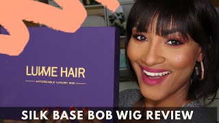 Luvme Hair Unboxing & Install| Silk Base Bob Wig