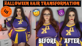 Hot Vampire Cheerleader Transformation | Irresistibleme 24" Chocolate Brown Lace Front Wig Inst