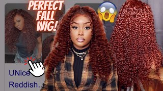 Girl, I Found This Pretty *Reddish Brown* Wig For The Fall! Can'T Tell Me Nothing Ok  X Unice H