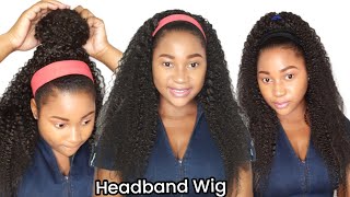 How To Make A Crotchet Headband Wig Using One Pack Of Expression Braids
