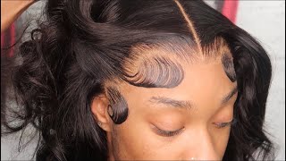 Watch Me Work! 13X4 Hd Frontal Wig Install Ft Nadula Hair