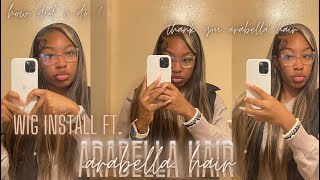 Wig Install Ft. Arabella Hair | How Did I Do ? | Karmaadabratt