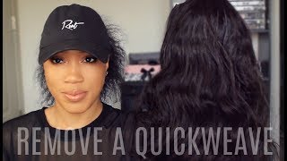 How To Remove A Quickweave Detailed Talk Through