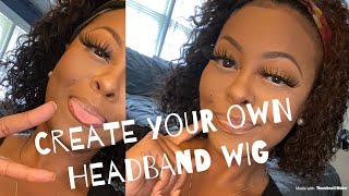 Human Hair Headband Wig| A Beginner Friendly How To