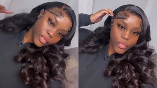 Watch Me Do This Side Part Wig Install With Full Voluminous Curls Ft Beauty Forever