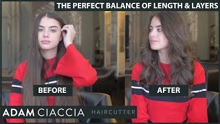 How To Create The Perfect Long Layered Cut On Episode #49 Of Hairtube(C) With Adam Ciaccia