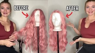 Cheap Amazon Synthetic Wig Turned Professional!