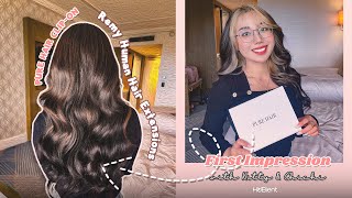 Pure Hair Clip-On Remi Human Hair Extention | First Impression
