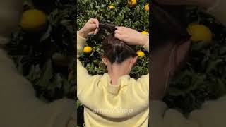 Arnew[Areunyu] Hair Claw Tutorial For Thickhair