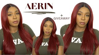 Outre Synthetic Hair Hd Lace Front Wig - Aerin +Giveaway --/Wigtypes.Com