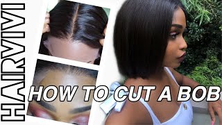 Silk Press Vibes & Bob Cut! The Best Beginner Wig| Hairvivi Lace Front Wig