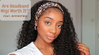 Are Headband Wigs Really Worth It?! Testing Out The New Trend! Ft. Myfirstwig