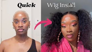 How I Install Wigs That Are Too Small + Life Update |  Megalookhair