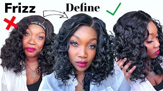 Sensationnel Human Hair Blend Butta Hd Lace Front Wig Deep Wave 20 | Tip To Defrizz Wig| @Xoxo Sheba