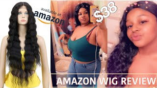 $38 Synthetic Wig From Amazon!! | Joedir Lace Front 30" Wig Unboxing & Review