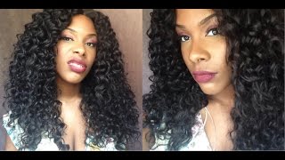 Sensationnel Empress Custom Lace Front Edge Wig - Italian Curl (Affordable Wig Collab W/ Queen She)