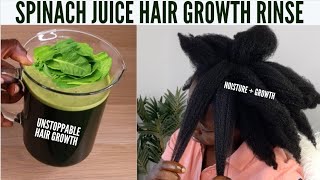 Works 100% Unstoppable Hair Growth Fast With This Spinach Effective Hair Growth Rinse: Use 1 Weekly