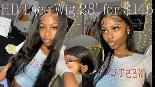 Affordable $145 28' Aliexpress Hd Lace Wig With Layers | 90'S Layered Look