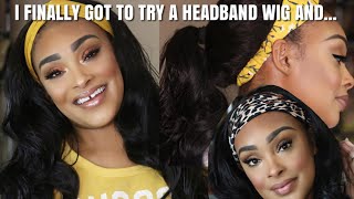 My First Headband Wig | It'S From Amazon And It'S Under $30