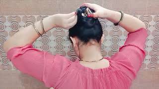 Claw Clip Hairstyle/Juda Hairstyle With Clutcher For Long Hair//Daily Juda Hairstyle With Clutcher