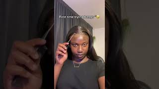 Really?? First Time Trying Bnags  | Lace Wig Hairstyle | Mslynn Hair