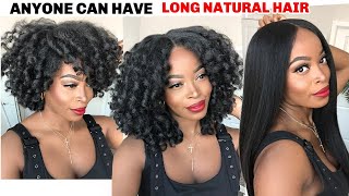 Anyone Can Have Long Natural Hair For $30 The Best Synthetic Natural Hair Wigs Ft. Janet Collection