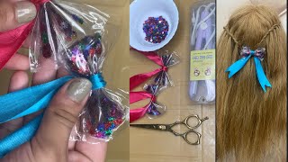 How To Make Hair Clips With Plastic Sheet | Homemade Hair Clips