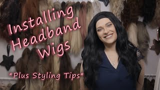 Headband Wigs | Headband Wig Styling Tips | How To Install A Headband Wig | Jesse M. Simons