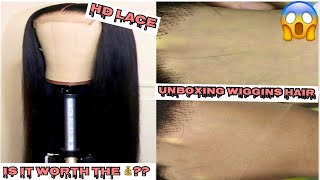 Wiggins Hair Review (Unboxing) | Silky Straight Hd Lace 32 Inches 250 Density