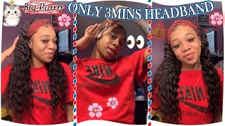 #Shorts Easy Headband Wig Hack! Throw On & Go Glueless Wig | Affordable Cost Ft. #Ulahair