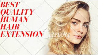 Best Quality Remy Full Head Clip In Human Hair Extension