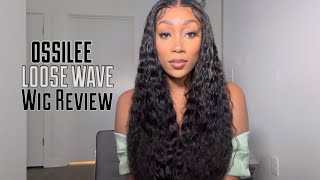 Updated: Bomb Ossilee 34 Inch Loose Wave 250% Density Wig | Affordable Aliexpress Wig | Full 13X4