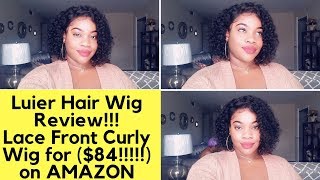 Luier Hair Wig Review!!!Most Natural Curly Bob Wig From Amazon For $84!!! Part 3