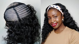 How To Crochet A Headband Wig| Darling Peruvian Bulk| Grace Odawo| Crochet Wig