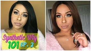 Synthetic Wig 101 | Ep. 2 | How I Apply My Synthetic Wigs | Beginner Friendly Way